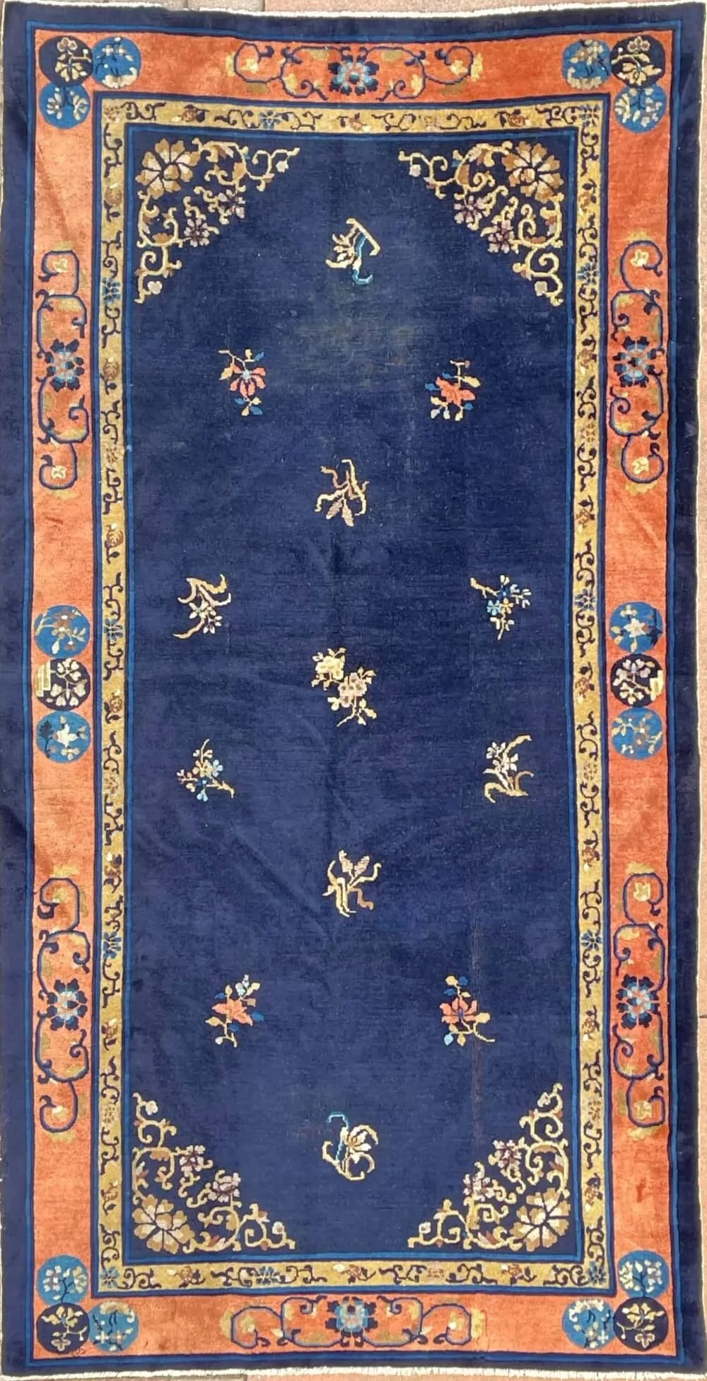 Tappeto Antico Cinese - 345 x 190 cm.