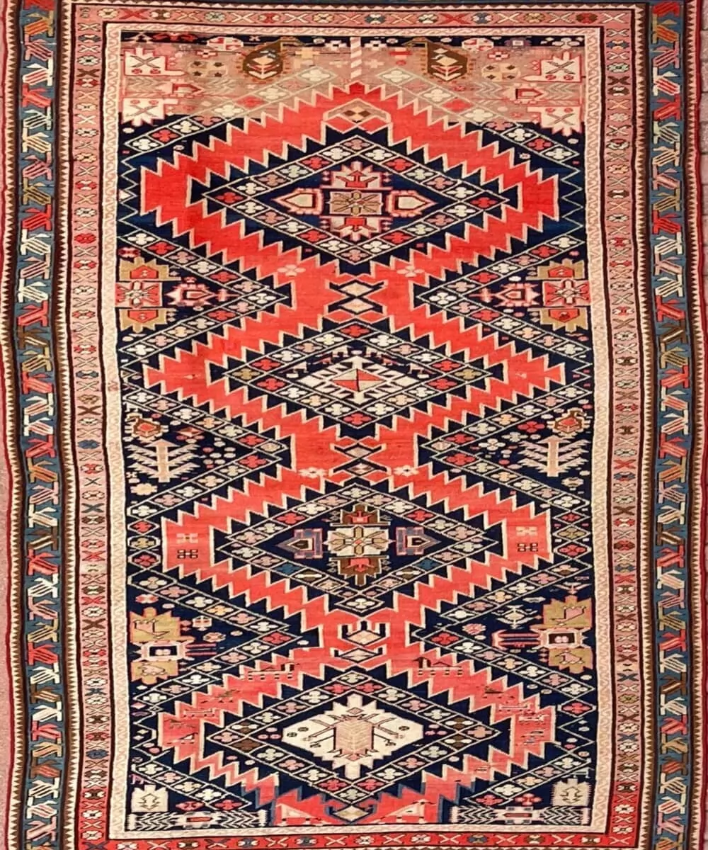 Tappeto Antico Karabak - 310 x 130 cm.