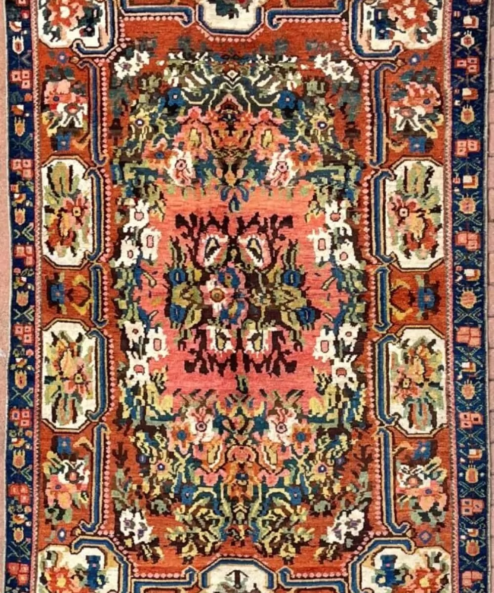 Tappeto Antico Bakhtiari ( Golfrang) - 238 x 162 cm.