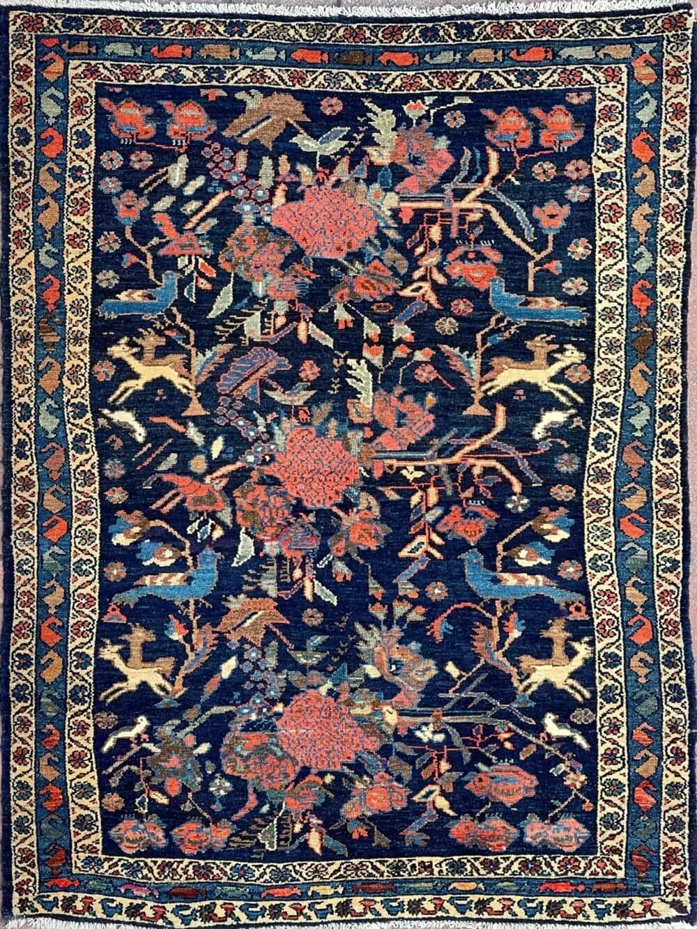 Tappeto Kermanshah - 193 x 127 cm.