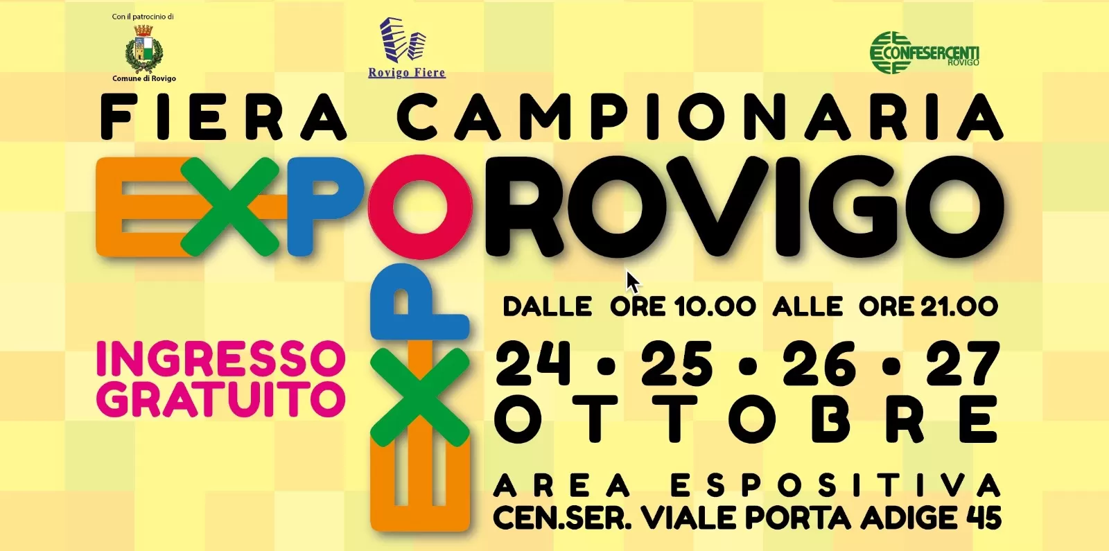 Fiera Campionaria EXPO ROVIGO – 22 / 23 / 24 Ottobre 2021